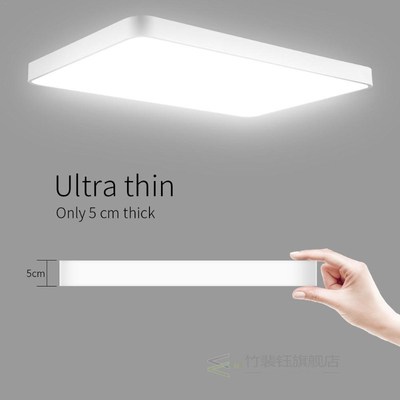 Living Room Lights LED Ceiling Lamp Ultra-Thin Cold Warm Whi