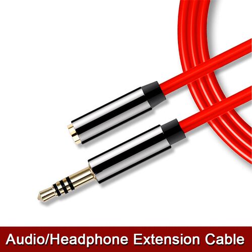 Mobile Phone Headset Extension Cable Aluminum Alloy Audio C