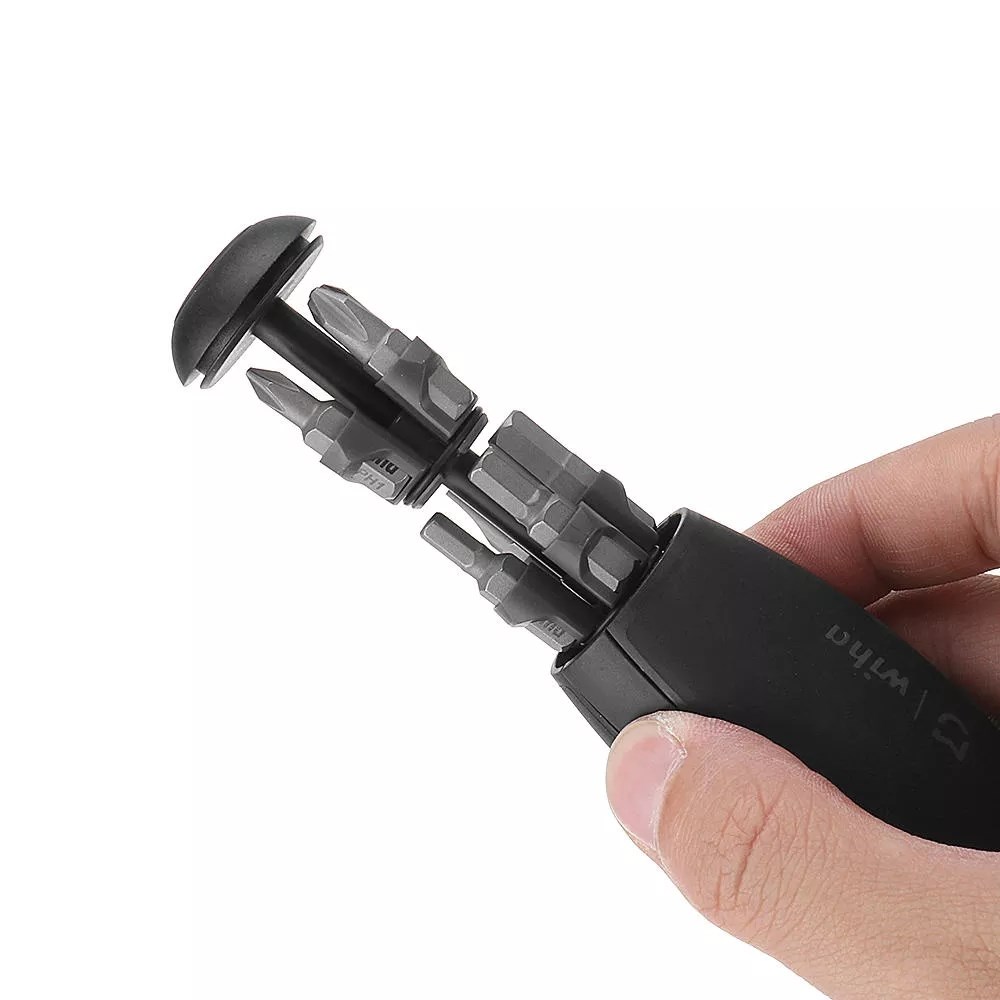 Wiha Daily Use Screwdriver Kit 8-in-1Bits With Concealed Scr