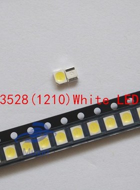 500pcs 3528 LED D White Chip PLCC2 PLCC4 ltra Bright Surface