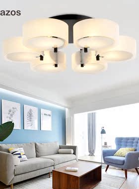 Trazos  Modern Led Ceiling Lights Black  Living Room Bedroom