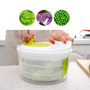 Vegetable Washer Dryer Draining Rack Basket Kitchen Large C