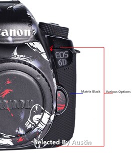 For Mark Decal EOS Canon Protector Film Wrap Skin Camera