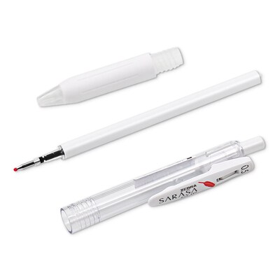 1pcs  Limited Red Feather JJ99 Press Neutral Pen Jj15 White