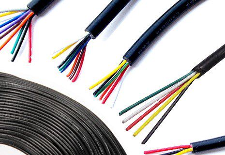 24 AWG 0.2MM2 RVV 2/3/4/5/6/7/8/10/12/14/16/18 Cores Pins Co