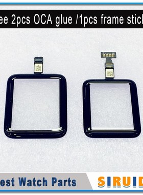 1Pcs 38mm 42mm Touch Screen Digitizer  Apple Watch Series 2
