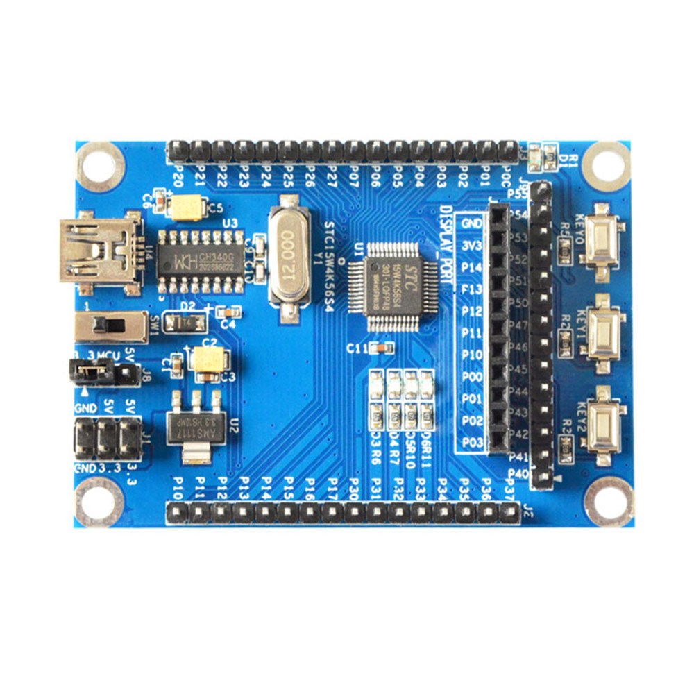 STC15W4K56S4 STC15 Microcontroller Small System Board STC15W