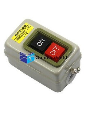 2 Postion Three Phase On Off Locking Push Button Switch AC5