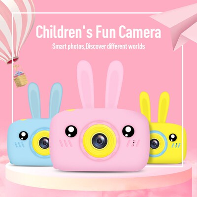 X9 2.0 Inch 1200W HD Screen Children's Mini Camera With Car