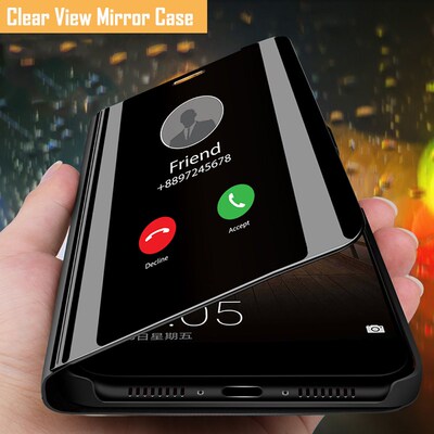 Auroras For Realme X3 SuperZoom Flip Case Smart Mirror Shoc