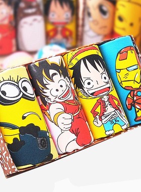 Superman Cartoon Men Underwear Trunks Marvel Underpants man