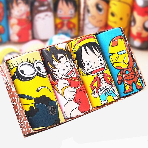 Superman Cartoon Men Underwear Trunks Marvel Underpants man