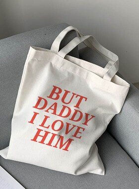 Harry Styles canvas bag large capacity female bag Harajuku