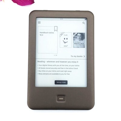 Electronic book e-ink e Ebook Reader Built in Light 6 inch 4