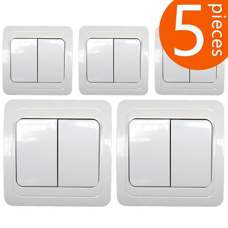 5Pieces The European standard high quality double open and