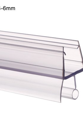 4 to 12mm Seal Gap Window Door Weatherstrip Bath Shower Scre