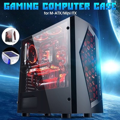 Computer Gaming PC Case V3 MATX 8 Fan Ports SB 3.0  M-ATX/Mi