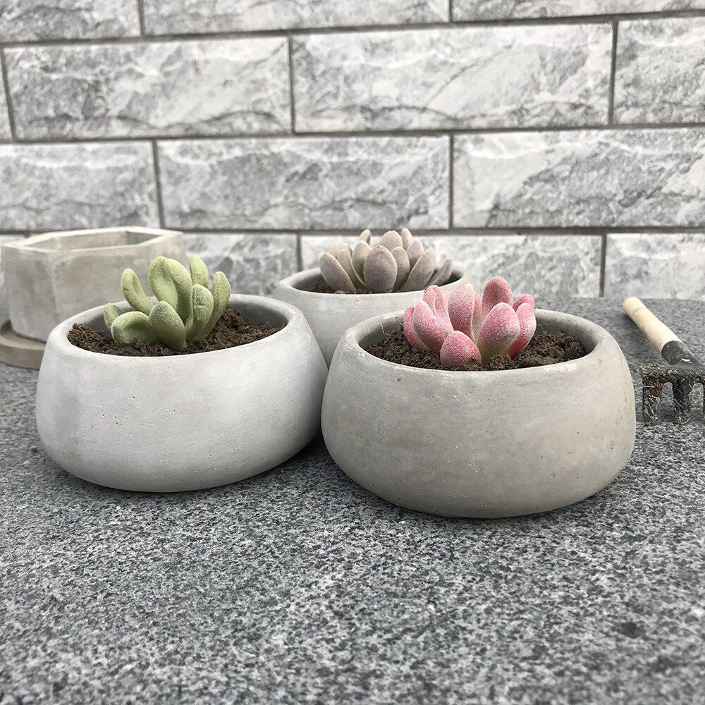 Molds for plaster pot ,concrete flower pot molds succulent p