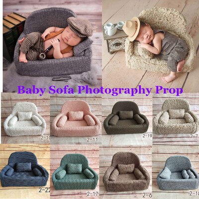 4 Pcs/set Newborn Photography Props Baby Posing Sofa Pillow