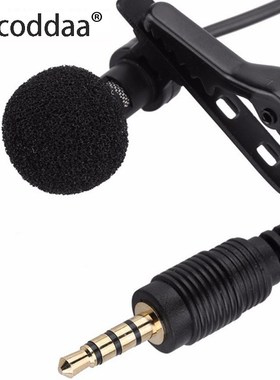 Microphone Clip-on Collar Tie Mobile Phone Lavalier Micropho