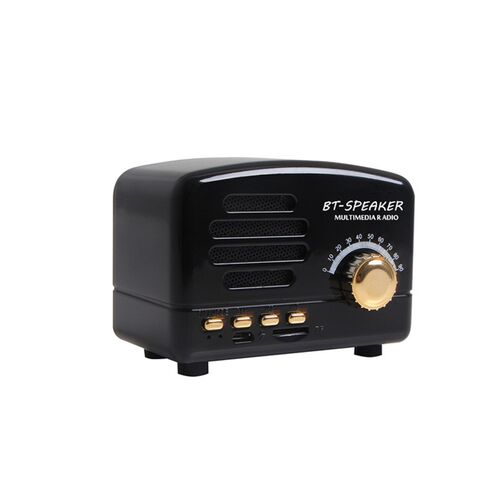 Bt01 Bluetooth Speaker Retro Compatible With Wireless Mini S - 封面