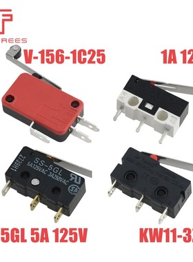 Limit Microswitch Three Straight Legs Mouse Side Key Moment