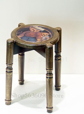 5800 Solid Wooden Dining Stool Fashion Creative Small Stool