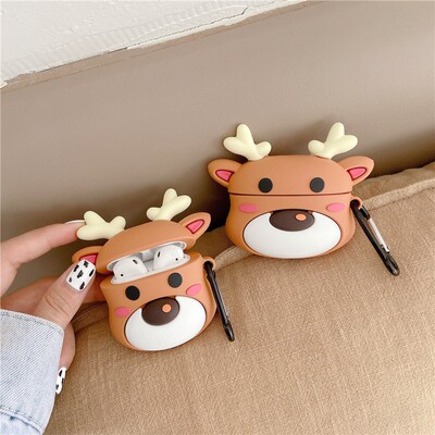 Xmax Cute elk Earphone Case For Apple AirPods 2/3 Headset C