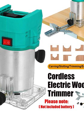 850W 30000rpm Woodworking Electric Hand Trimmer Cordless Tri