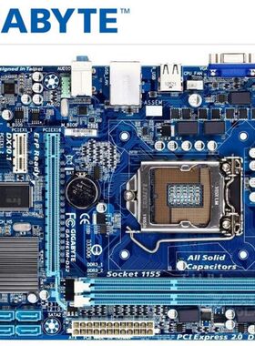 Original motherboard PC  GA-H61M-DS2 DDR3 LGA 1155  H61M-DS2
