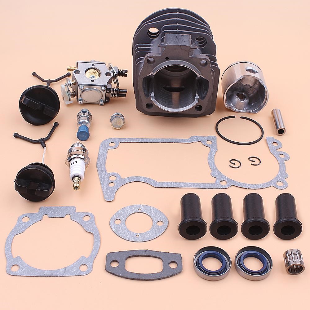 45MM NIKASIL Cylinder Piston Carburetor AV Buffer Fuel Oil C