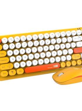 AJAZZ DKS2000 86 Keys 1200 DPI Wireless Mechanical Keyboard