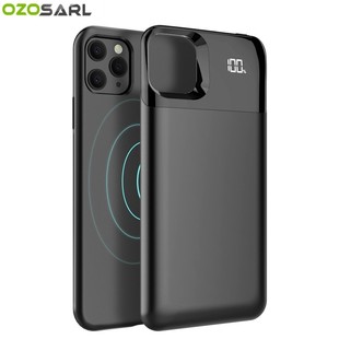 for iPhone 11 11 Pro Battery Charger Case 2 in 1 LED Displa