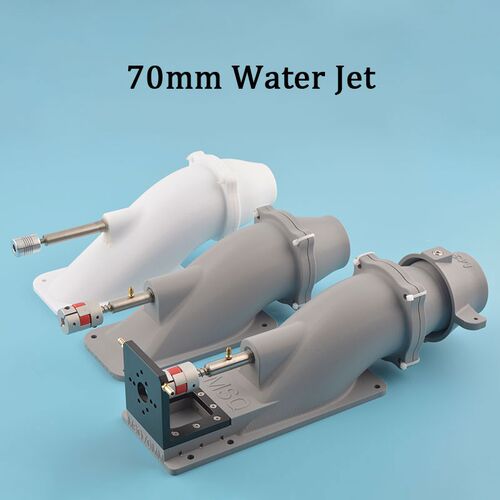 70mm Jet Water Thruster with 5/6mm Stainless  Shaft  Couplin