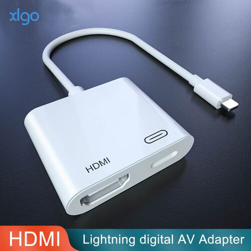 HDMI Adapter for Lightning to Digital AV Converter 4K USB Ca