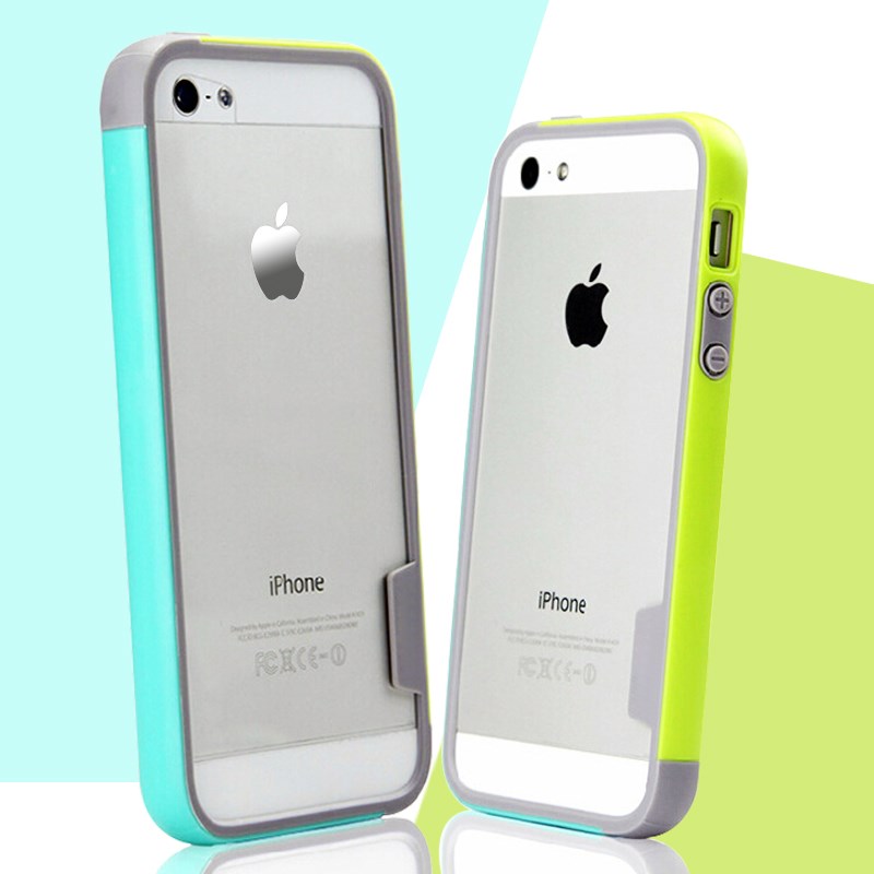 Soft bumper for iPhone 5s case TPU Silicone Anti Knock case