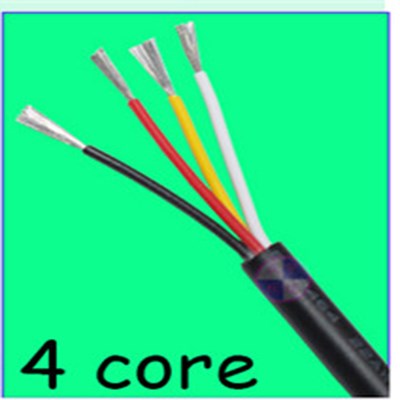 10Meters PVC Jacket Cable UL2464 2C/3C/4C/5C 24AWG Multi-cor