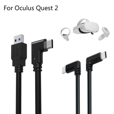 USB 3.1 Type C Data Cable for Oculus Quest 2 VR Headset Char
