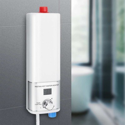 5500W Electric Water Heater Mini Instant Tankless Water Heat