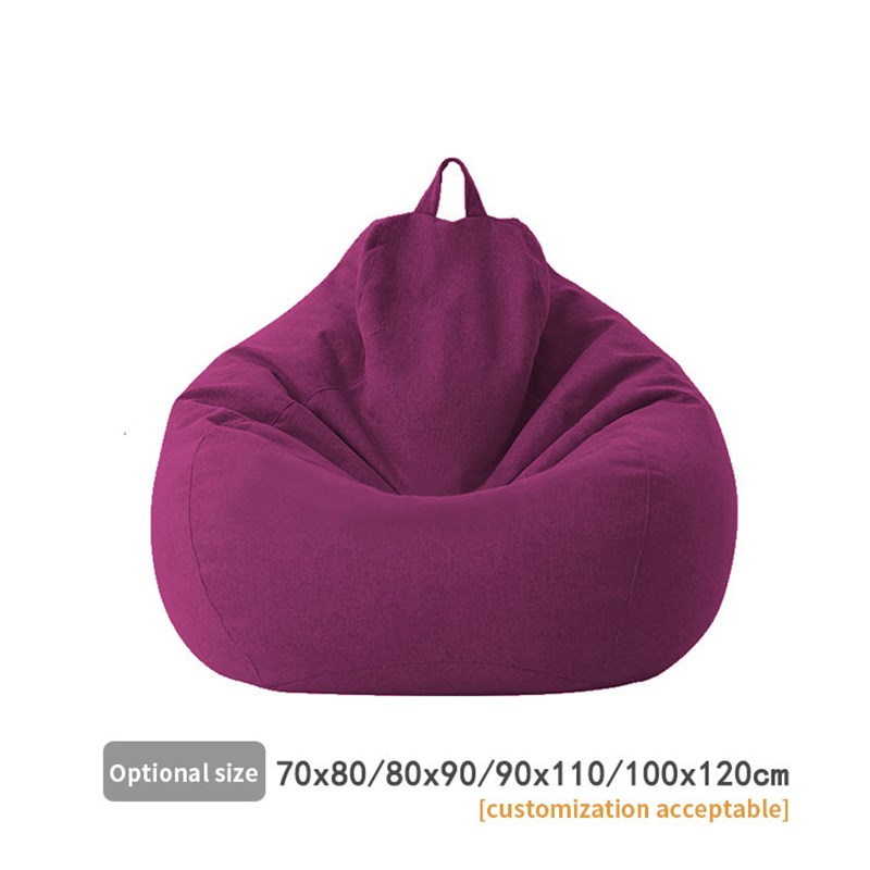 Classic Bean Bag Sofa Chairs Cover Lazy Lounger Bean Bag Sto