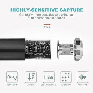 Bm 800 Karaoke Condenser Microphone Mic For Pc Studio Microp