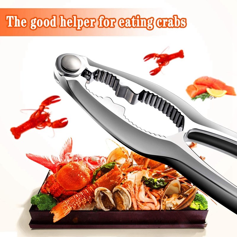 Seafood Tool Kit Lobster Crackers Set of 4, Crab Leg Cracker