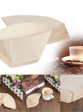 40pcs Hand poured Coffee Paper Filter Hand Drip Paper Coffe