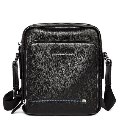 Bostanten Real Cow Genuine Leather Men Messenger Bag Casual