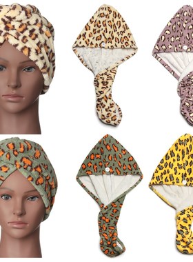 Microfiber Hair Towel Wrap Dry Hair Hat Hair Turban Bathing