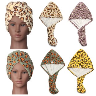 Microfiber Hair Towel Wrap Dry Hair Hat Hair Turban Bathing