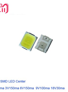 100pcs D LED 2835 White Chip 1W 3V 6V 9V 18V 36V  ltra Brigh