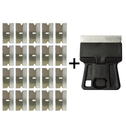 1pc Wallpaper Remover + 20pcs Replacet?Glue Scraper?blades f