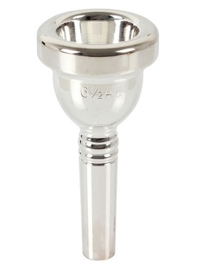 ABGZ Silver Big Handle Beginer Alto Trombone Mouthpiece 6 1