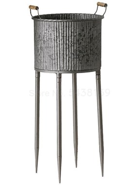 Yaris floor flower stand living room decoration retro old wr